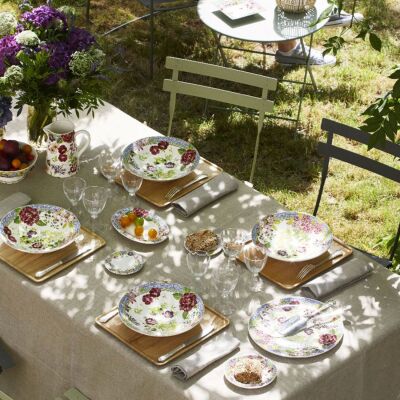 Gien Millefleurs Oval Tabak 23x16 cm - 3
