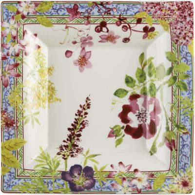 Gien Millefleurs XL Kare Şekerlik 22 cm