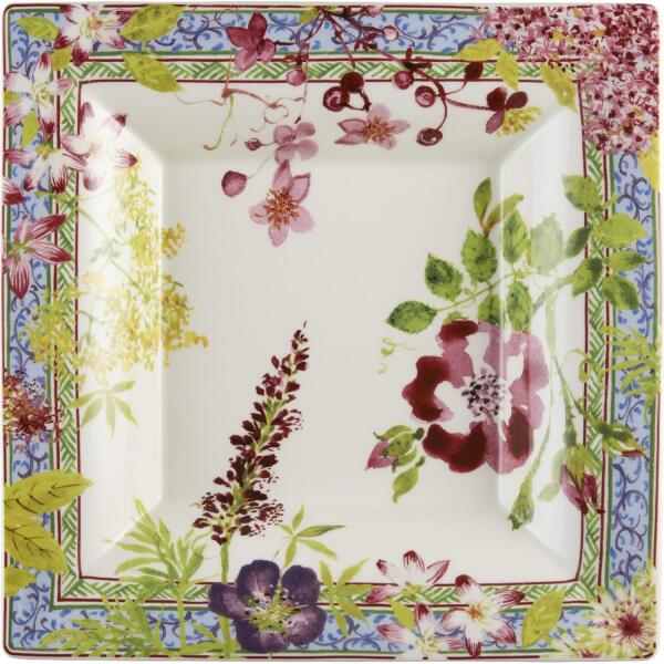 Gien Millefleurs XL Kare Şekerlik 22 cm - 1