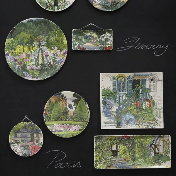 Gien Paris à Giverny Baton Servis Tabağı 19x10 cm - 2