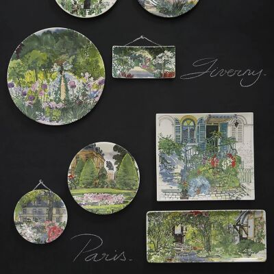Gien Paris à Giverny Pasta Servis Tabağı 30 cm (1)