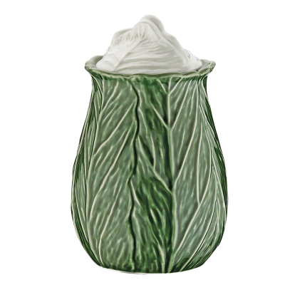 Lefora Porselen Yeşil 16cm Kavanoz