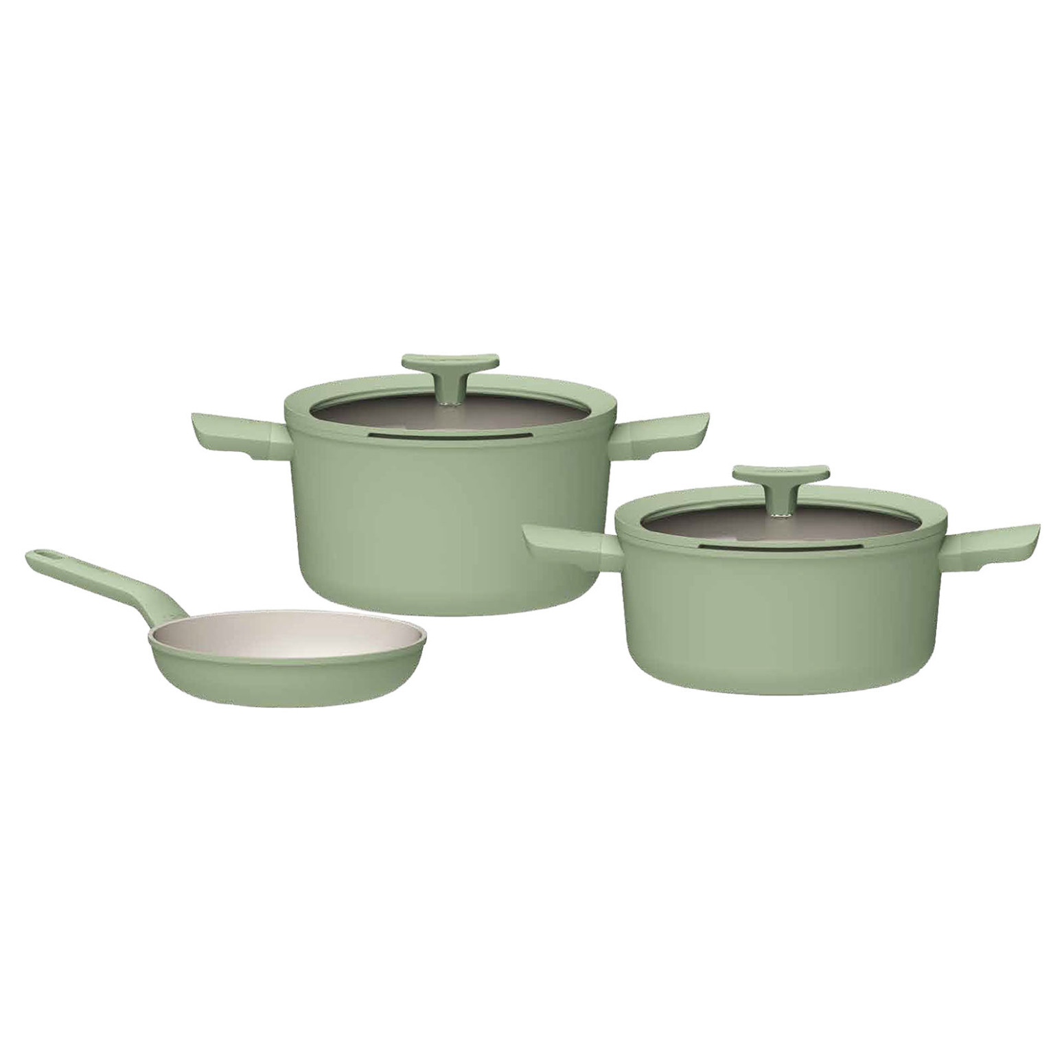 Berghoff Leo Balance 5 Parça Tencere Seti Sage - 1
