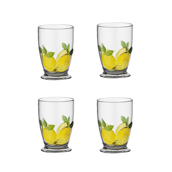 Limora Akrilik 475 ML 4’lü Bardak Seti - 1