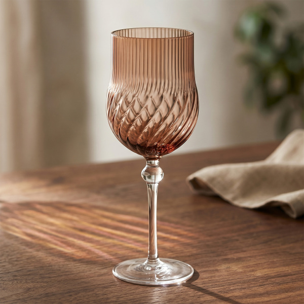 Lioran 4’lü Cam Kadeh Seti 560ml Kahve - 2