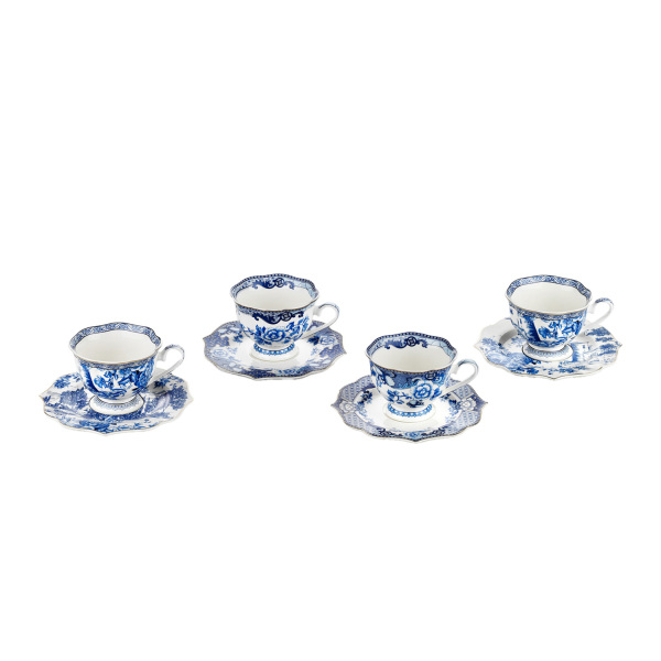 Luzia Bone 4’lü Çay Fincanı Seti 220 ml - 1