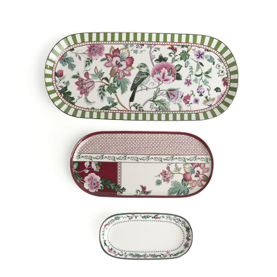 Madeline Bone 3’lü Oval Sunumluk Seti
