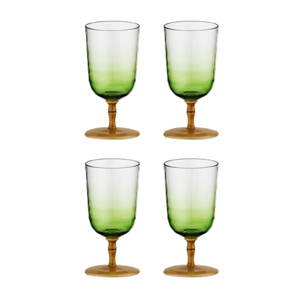 Palma Akrilik 4’lü Kadeh Seti 470 ml - 1