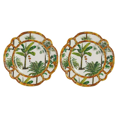 Palma Melamin 28 cm 2’li Servis Tabağı