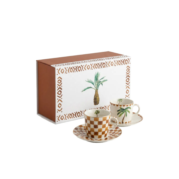 Palmina Bone 2'li Çay Fincanı Seti 220 ml - 2