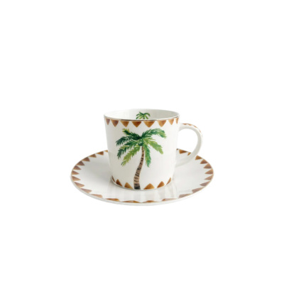 Palmina Bone 2'li Çay Fincanı Seti 220 ml - 3
