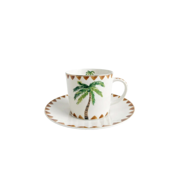 Palmina Bone 2'li Çay Fincanı Seti 220 ml - 3