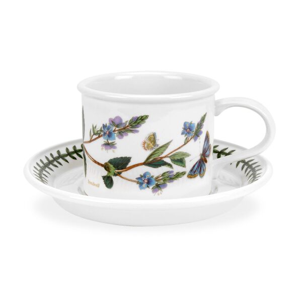 Portmeirion Botanic Garden 6'lı Çay Fincanı ve Tabağı Seti 200 ml - 3