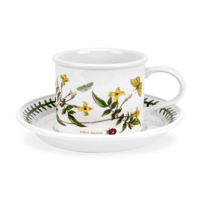 Portmeirion Botanic Garden 6'lı Çay Fincanı ve Tabağı Seti 200 ml - 4