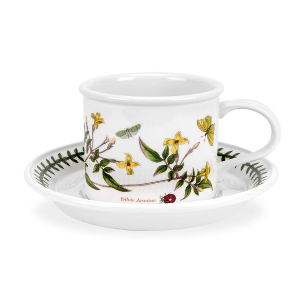 Portmeirion Botanic Garden 6'lı Çay Fincanı ve Tabağı Seti 200 ml - 4