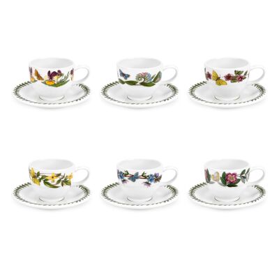 Portmeirion Botanic Garden 6'lı Espresso Fincan Takımı 100 ml