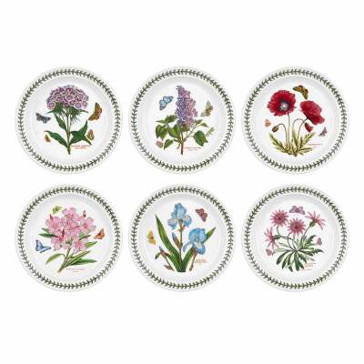Portmeirion Botanic Garden 6'lı Pasta Tabağı Seti 20 cm