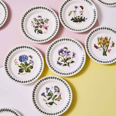 Portmeirion Botanic Garden 6'lı Yan Servis Tabağı Seti 17 cm - 3