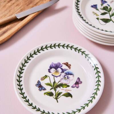 Portmeirion Botanic Garden 6'lı Yan Servis Tabağı Seti 17 cm - 4
