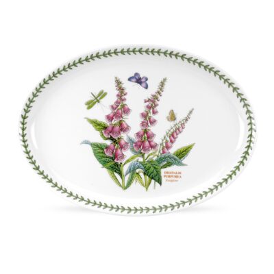 Portmeirion Botanic Garden Foxglove Oval Servis Tabağı 33 cm