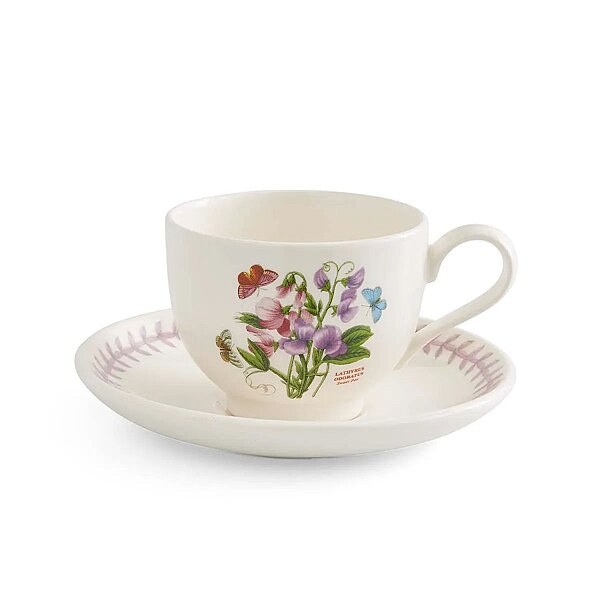 Portmeirion Botanic Garden Meadow 6'lı Çay Fincanı ve Tabağı Seti 200 ml - 8