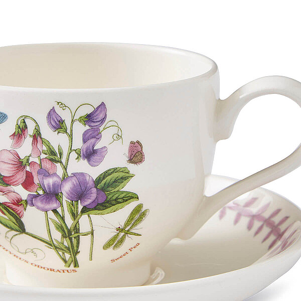 Portmeirion Botanic Garden Meadow 6'lı Kahvaltı Fincanı ve Tabağı Seti 260 ml - 3