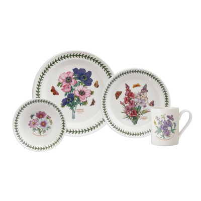 Portmeirion Set C Botanic Garden 4 Parça Yemek Takımı