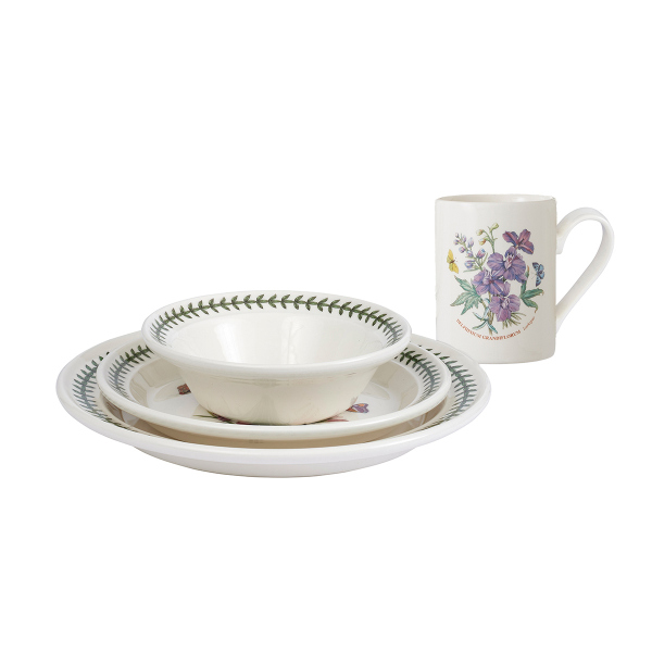 Portmeirion Set C Botanic Garden 4 Parça Yemek Takımı - 4