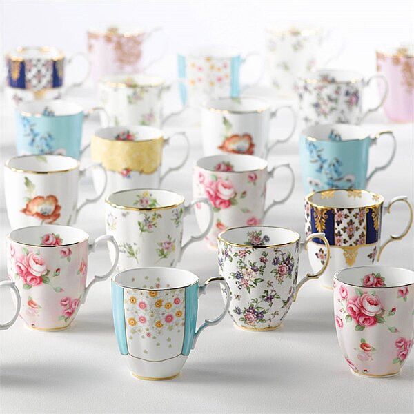Royal Albert 100 Years of Royal Albert 1920 Spring Meadow Fine Bone Kupa 400 ml - 2