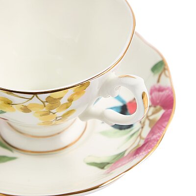 Royal Albert Miranda Kerr Australiana Fine Bone Çay Fincanı ve Tabağı Seti - 4