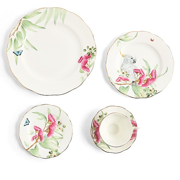 Royal Albert Miranda Kerr Australiana Fine Bone Yemek Takımı 5 Parça Set - 4