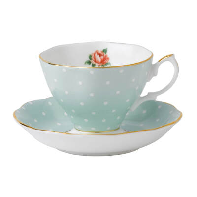Royal Albert Modern Vintage Polka Rose 2'li Çay Seti 180 ml