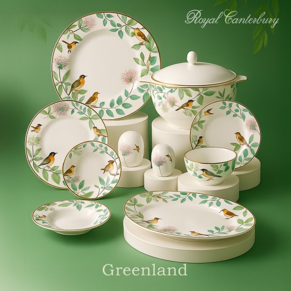 Royal Canterbury Greenland 72 Parca Yemek Takımı - 2
