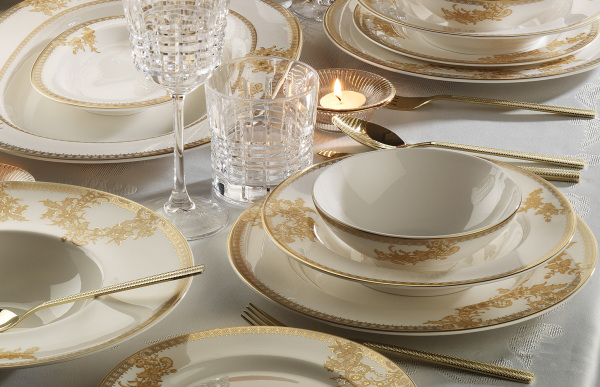Royal Canterbury Liberty Gold 72 Parça Yemek Takımı - 3