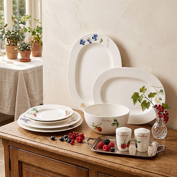 Royal Canterbury Very Berry 53 Parça Yemek Takımı - 4