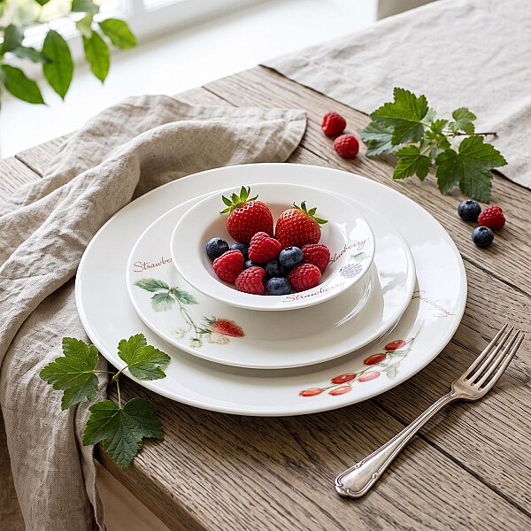 Royal Canterbury Very Berry 53 Parça Yemek Takımı - 5
