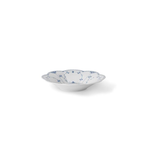 Royal Copenhagen Blue Fluted Half Lace Çiçek Formlu Sunum Kasesi 25.5 cm - 2