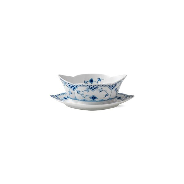 Royal Copenhagen Blue Fluted Half Lace Sosluk 550 ml - 1