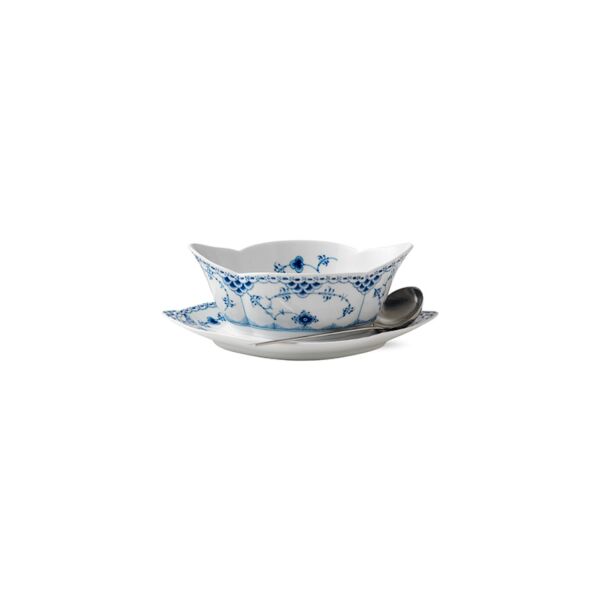 Royal Copenhagen Blue Fluted Half Lace Sosluk 550 ml - 2