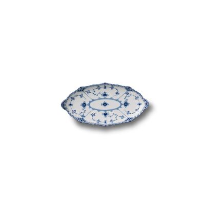 Royal Copenhagen Blue Fluted Half Lace Sunum Tabağı 24 cm