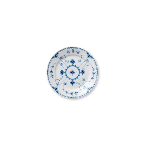 Royal Copenhagen Blue Fluted Half Lace Tabak 22 cm - 1