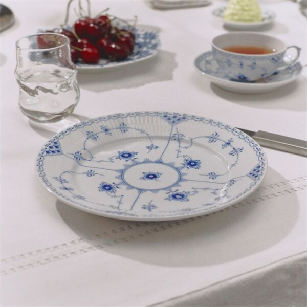 Royal Copenhagen Blue Fluted Half Lace Tatlı ve Kahvaltı Tabağı 17 cm - 2