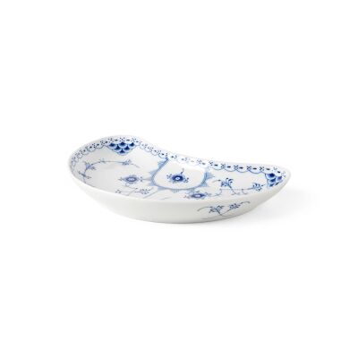 Royal Copenhagen Blue Fluted Half Lace Yarım Ay Sunum Tabağı 22 cm - 3