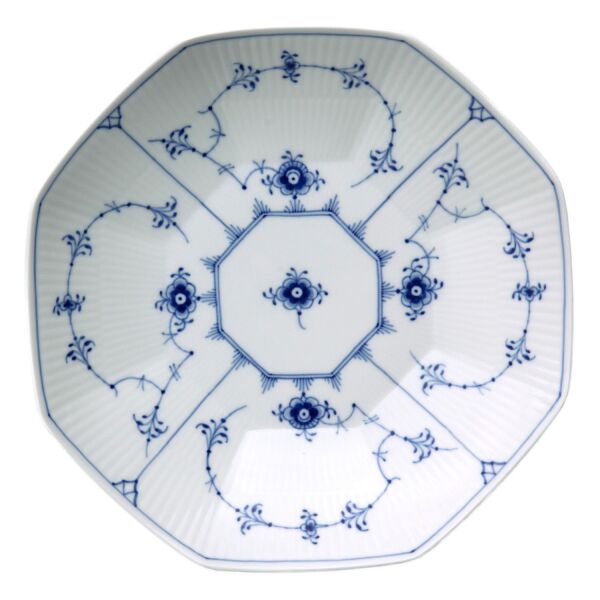 Royal Copenhagen Blue Fluted Plain Arch Kase 25 cm - 1