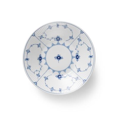 Royal Copenhagen Blue Fluted Plain Çukur Tabak 21 cm