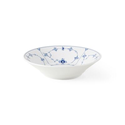 Royal Copenhagen Blue Fluted Plain Çukur Tabak 21 cm (1)