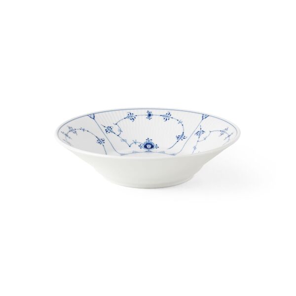 Royal Copenhagen Blue Fluted Plain Çukur Tabak 21 cm - 2
