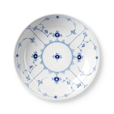 Royal Copenhagen Blue Fluted Plain Geniş Servis Kasesi 2.4 Lt - 3