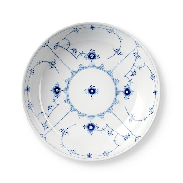Royal Copenhagen Blue Fluted Plain Geniş Servis Kasesi 2.4 Lt - 3