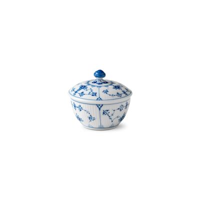 Royal Copenhagen Blue Fluted Plain Kapaklı Şekerlik 150 ml